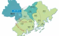 肇庆哪个区近广佛地区？肇庆和江门接壤么？