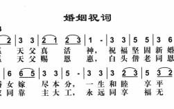 婚姻幸福夫妻恩爱基督教诗歌？(基督教婚礼祝福词)