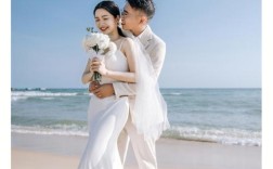 海边拍婚纱照适合选哪种婚纱？(海边适合什么样的婚纱摄影)