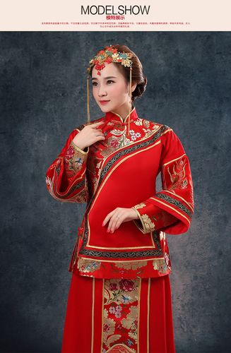 中式传统婚礼新娘的服装以什么为主？(中式婚庆新娘穿什么衣服好看)-图3