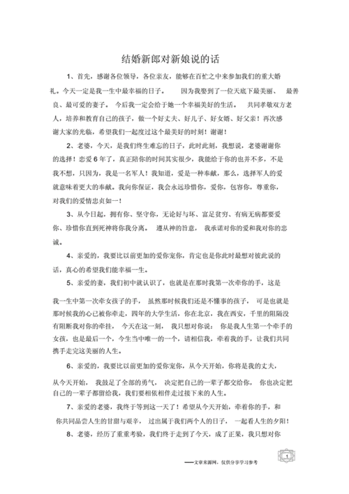 新郎新娘致辞？(结婚新郎对新娘致辞)-图3