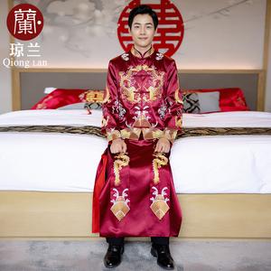 凤冠霞帔新郎穿什么？(新郎婚庆服)-图2