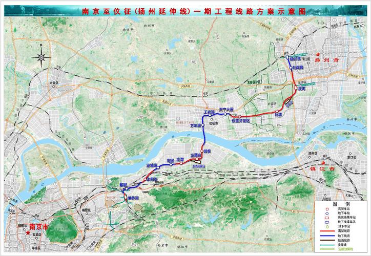 宁杨城际仪征工农路段什么时候能开工？宁杨城际仪征段工农路站什么时候能开工？-图3