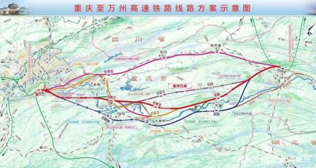 濮新高速公路途经地点？郑万高铁到不到丰都？-图3