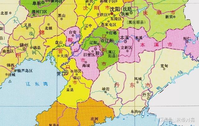 鞍山属于哪个省？鞍山在辽宁省的什么位置？-图2