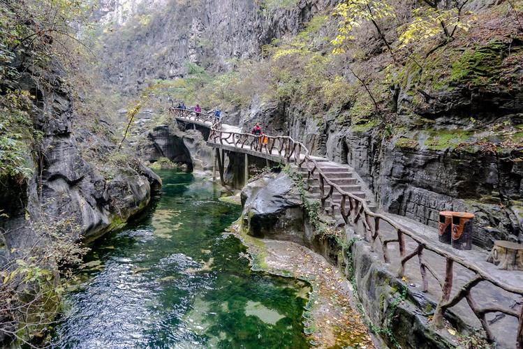 太行山大峡谷附近好玩的地方？八泉峡属于哪个地区？-图3