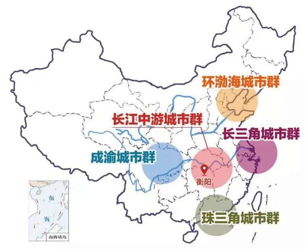 中国的4大城市群名称？两带四圈包括哪四个城市群-图1