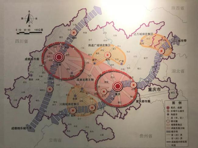 成都要与哪个城市发展成城市群？达州市区内旅游景点？-图3