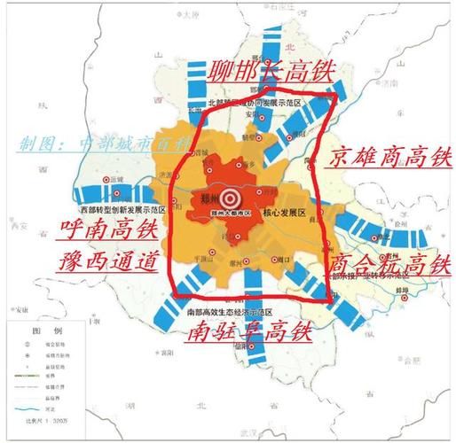 中原七大城市群是哪几个？长邯聊高铁是哪个单位建设？-图1