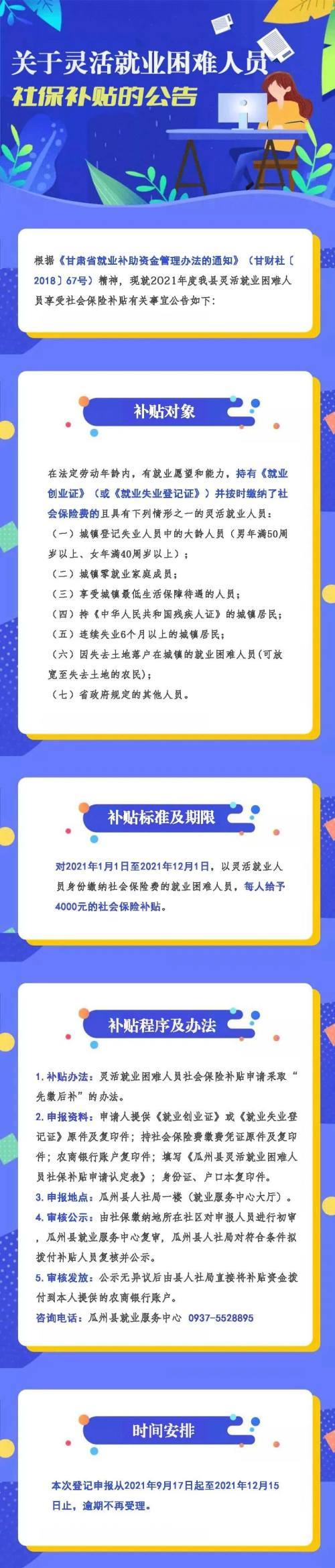 成都4050灵活就业人员补贴？成都4050灵活就业补贴申请条件？-图1