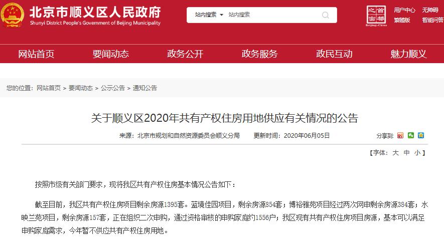 2023年顺义共有产权房条件？顺义单身-图2