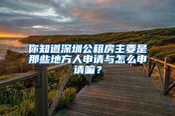 非深圳户口退休单身老年人怎样申请深圳市的公租房？2021深圳男女单身比例？-图2