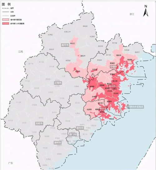 福州都市圈包括哪些地区？交通银行哪个城市有？-图1