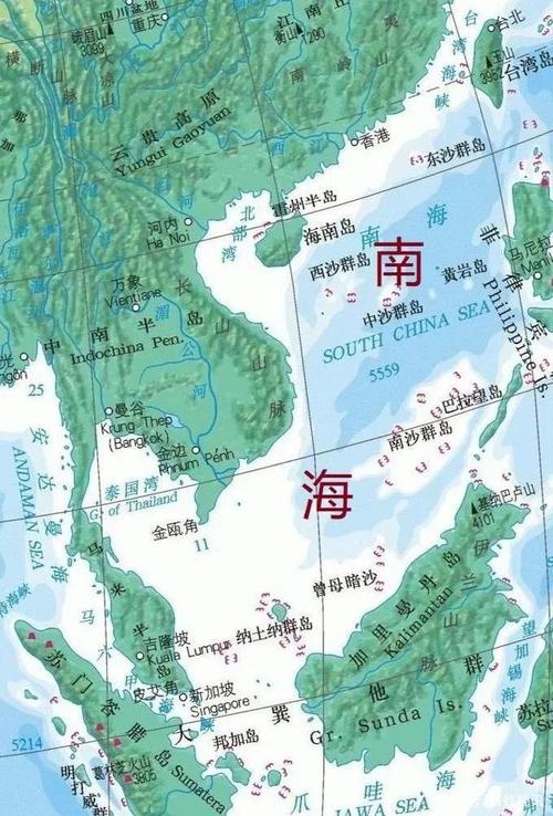 南洋岛是哪里？曾母暗沙旁边是什么国家？-图1