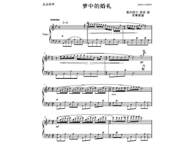 婚礼上的钢琴曲叫什么名字？（婚礼日钢琴曲）-图2