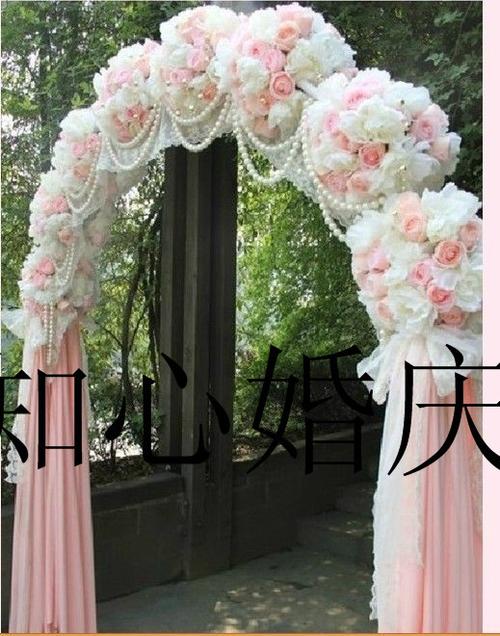 婚礼花门做法？（拱门婚礼纱）-图2