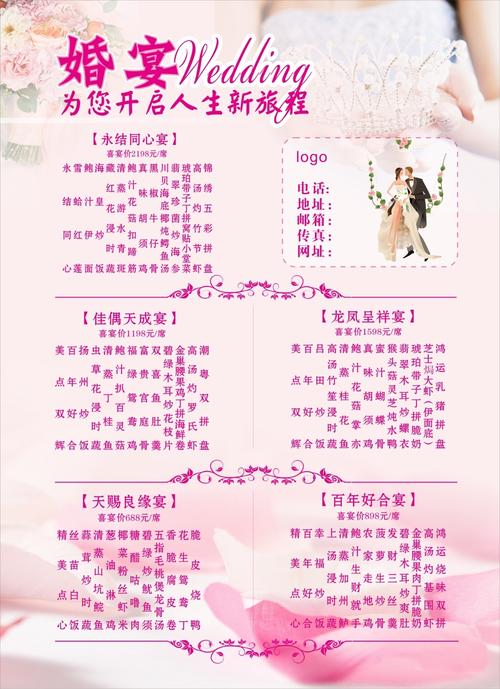 2019年婚礼套餐都包括什么？（婚礼婚庆套餐）-图1