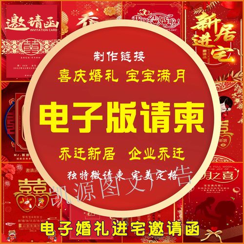 电子版乔迁邀请函怎么做？（婚礼请帖电子版免费）-图1