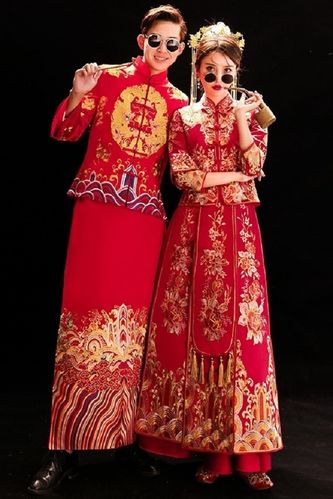 古人对婚纱的雅称？（中国古代结婚礼服）-图2