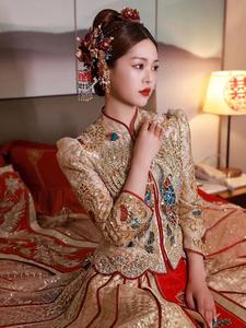 金配红汉服结婚叫什么？（粉金色的婚礼）-图1