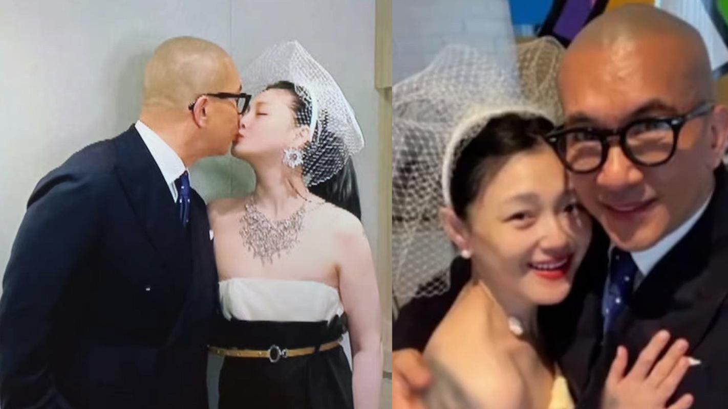 大s婚礼是他爸爸牵他出来的吗？（大s婚礼婚纱）-图1