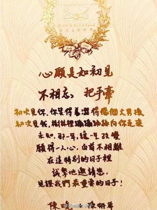 婚礼最感人的字词？（婚礼前热场词）-图2